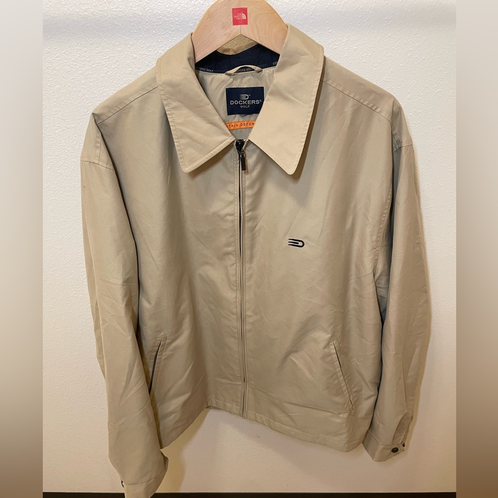Vintage dockers golf jacket L